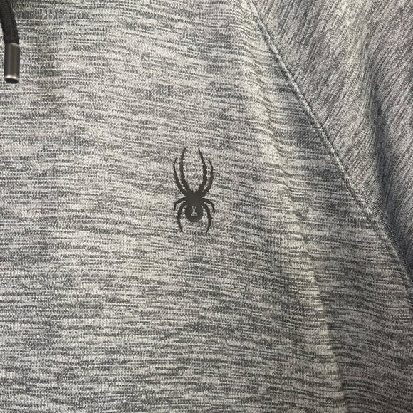 Spyder ProWeb Hoodie – Size Medium – Gray – Style SPM803 - Picture 11 of 11